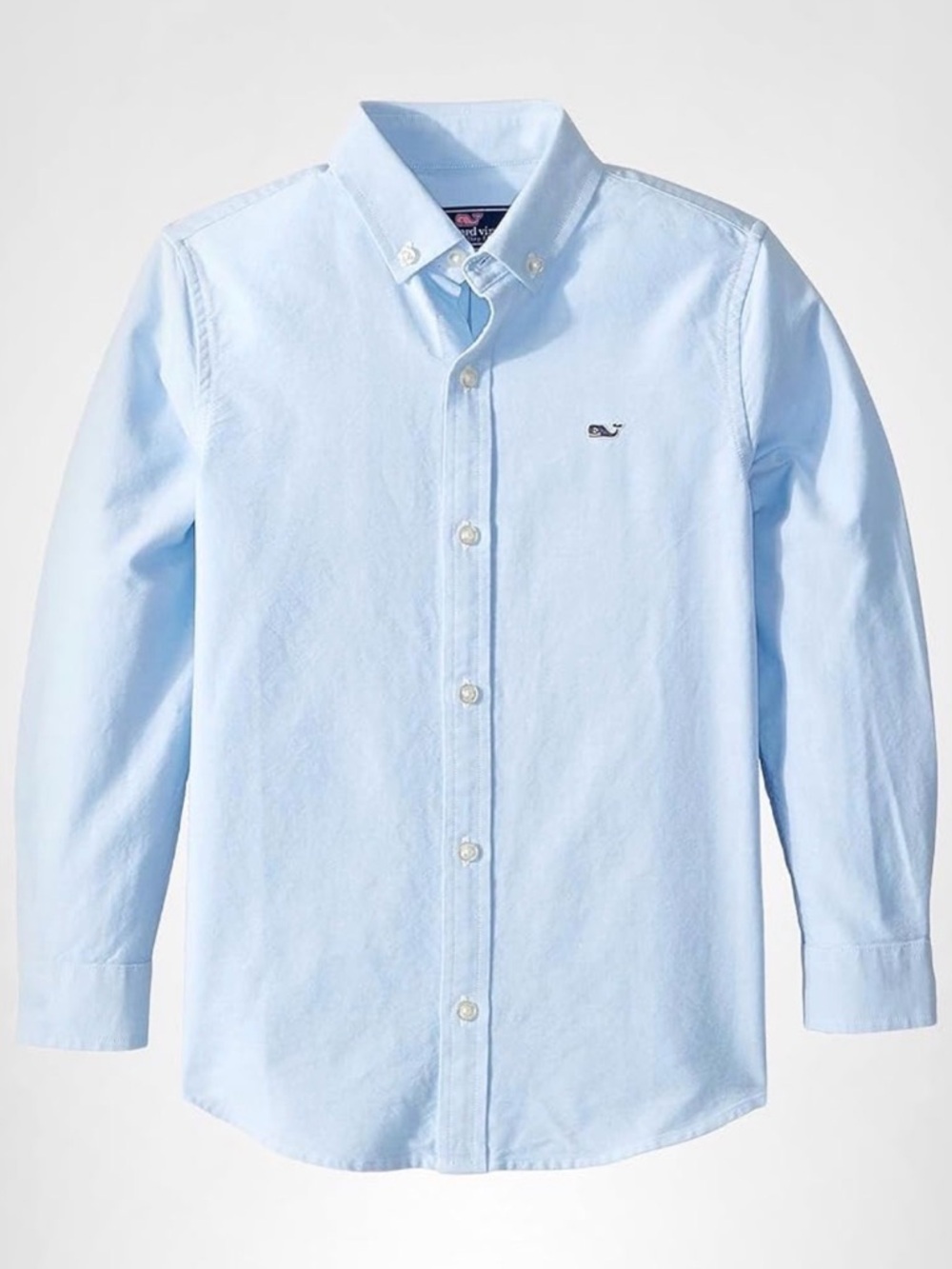 Vineyard Vines Pale Blue Oxford Button-Down Shirt